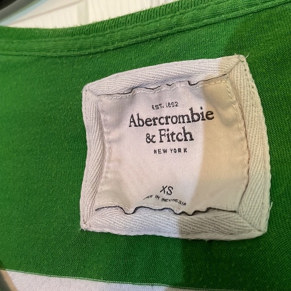 2/$8❗️Abercrombie & Fitch | striped shirt - Picture 3 of 4